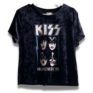 Women’s, Tops, Divided by H&M, Large, K.I.S.S, Black